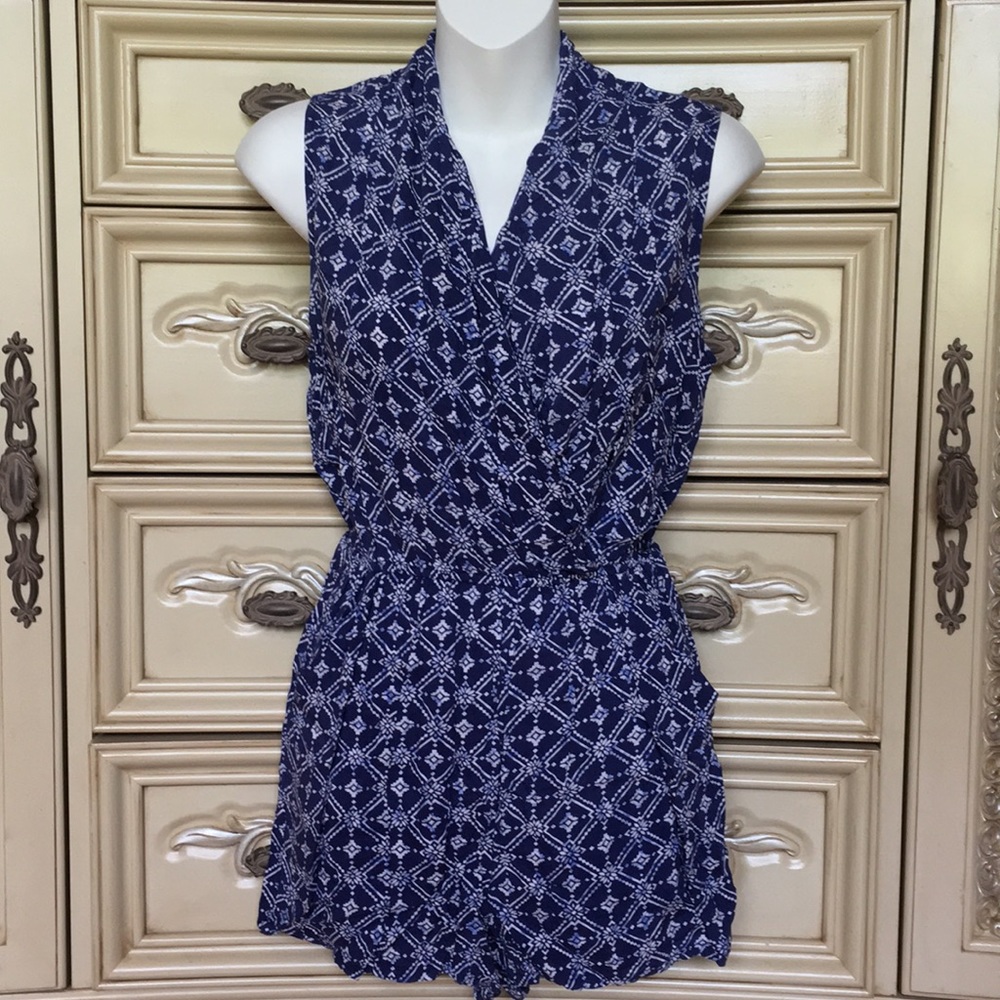 Blue Romper